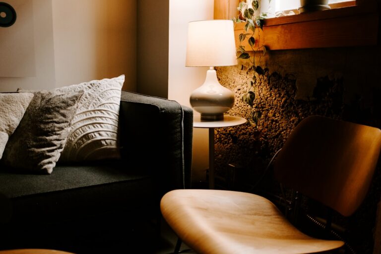 What I Did With the Room That Never Gets Sun - light & lamps