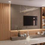 Removable Wallpaper on One Accent Wall, Two Years Later - rented spaces